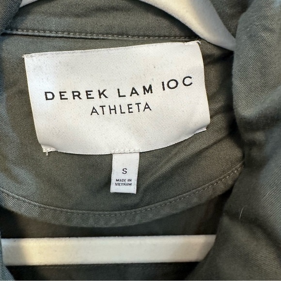 ATHLET Derek Lam 10C Greenwich Jacket Size Small Jasper Green Coat New - Picture 3 of 9